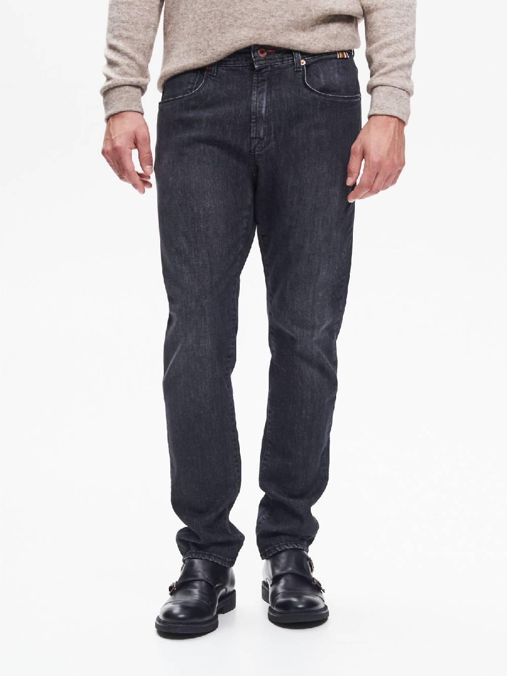 Rinascimento Jeans Slim-Fit Uomo Nero QB24 2025