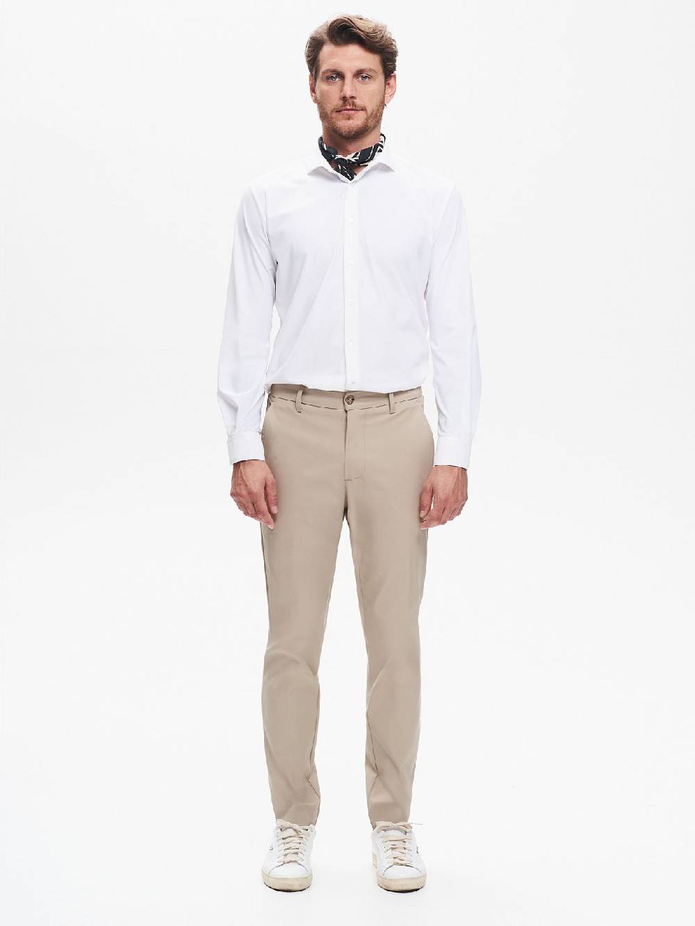 Rinascimento Pantaloni in Tessuto Tecnico Uomo Diagonale QB24 Spedizione Gratuita
