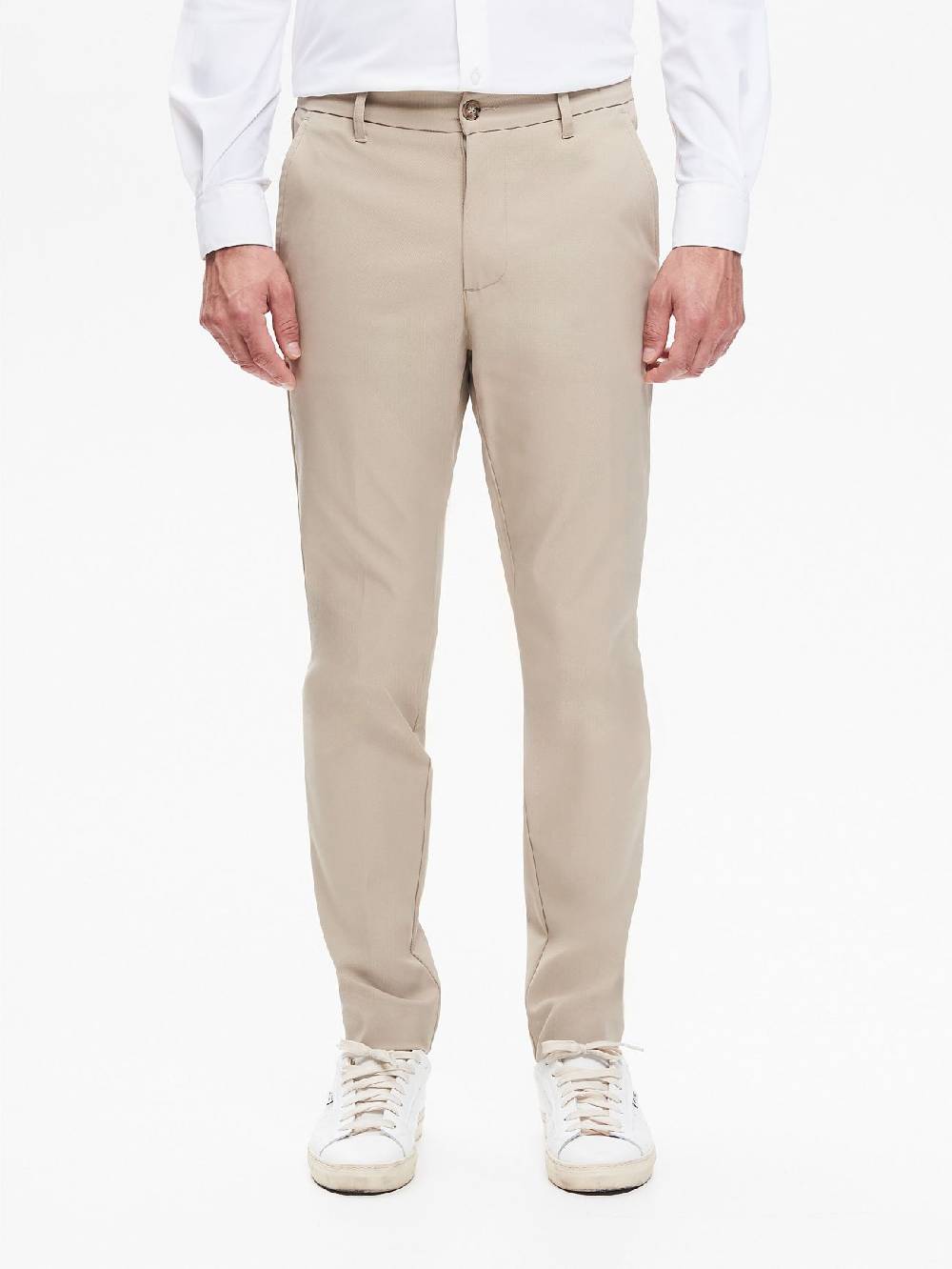 Rinascimento Pantaloni in Tessuto Tecnico Uomo Diagonale QB24 Spedizione Gratuita