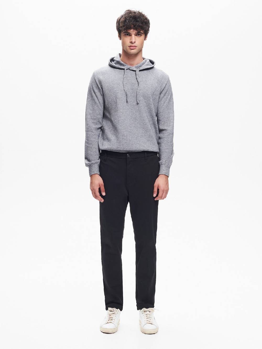 Rinascimento Pantaloni Uomo Punto Milano Nero QB24 Negozi Online