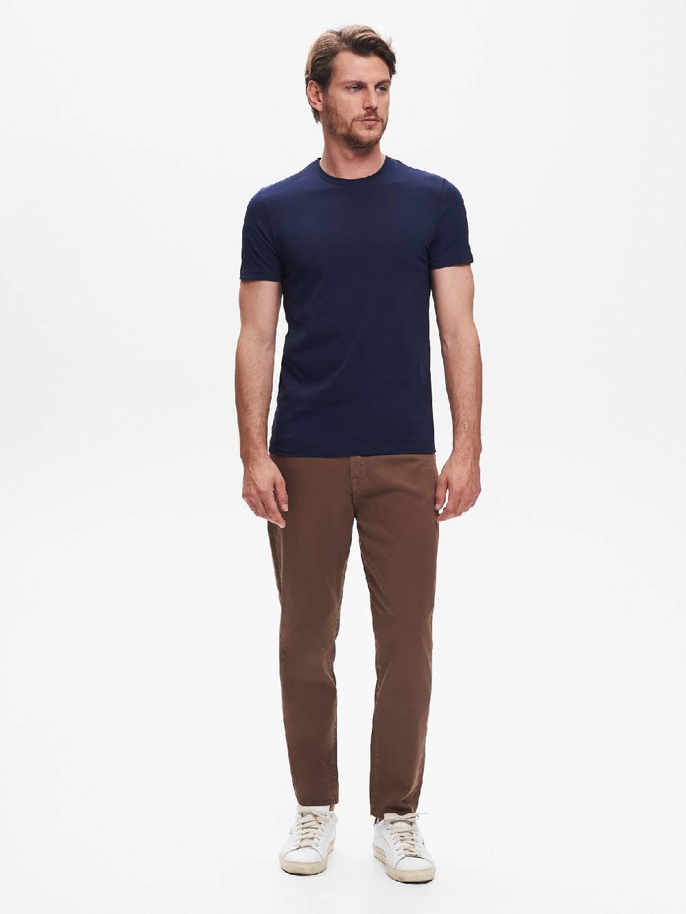 Rinascimento Jeans Baggy-Fit Uomo Bull Fango QB24 Promozione Limitata