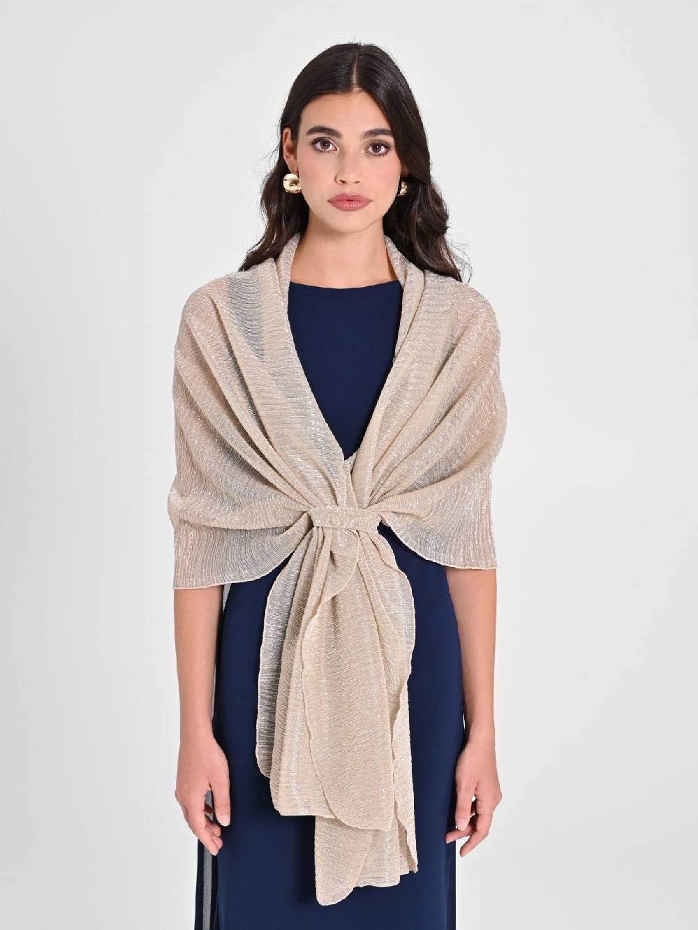 Rinascimento Stola Lurex Oro Fino Al -60%