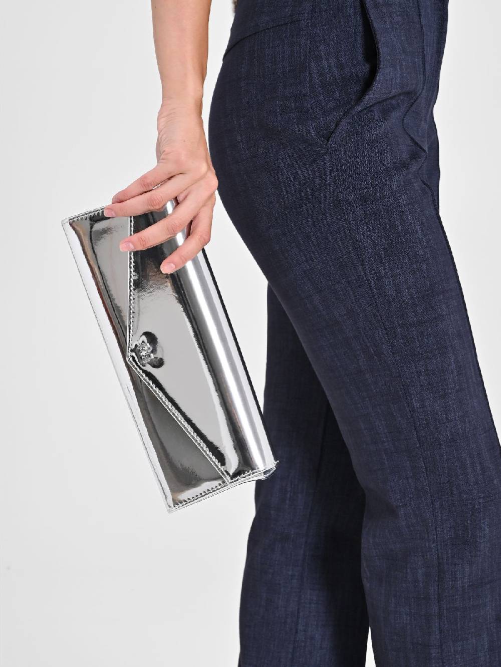 Rinascimento Pochette Argentata Economico