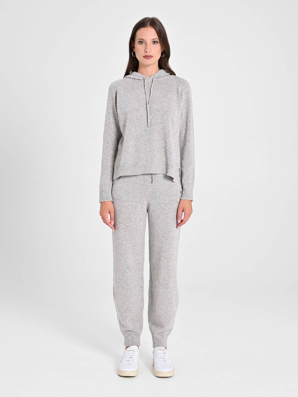 Rinascimento Maglia con Cappuccio Misto Cachemire Hotsell
