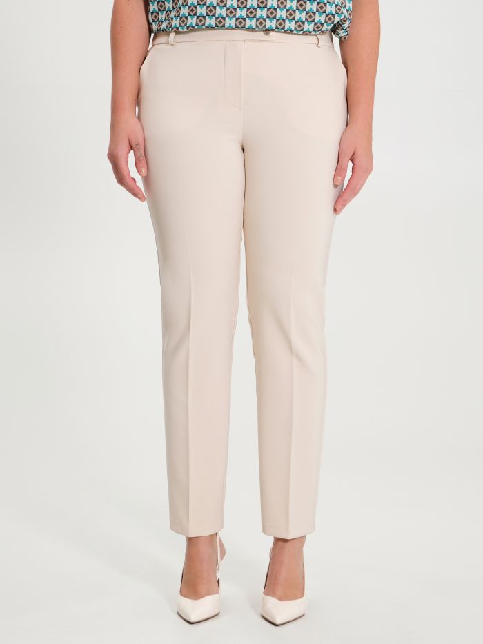 Rinascimento Pantaloni Curvy Beige Italy