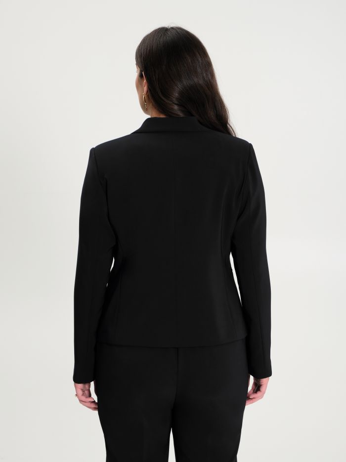 Rinascimento Giacca Curvy Monobottone Nero Spedizione Gratuita