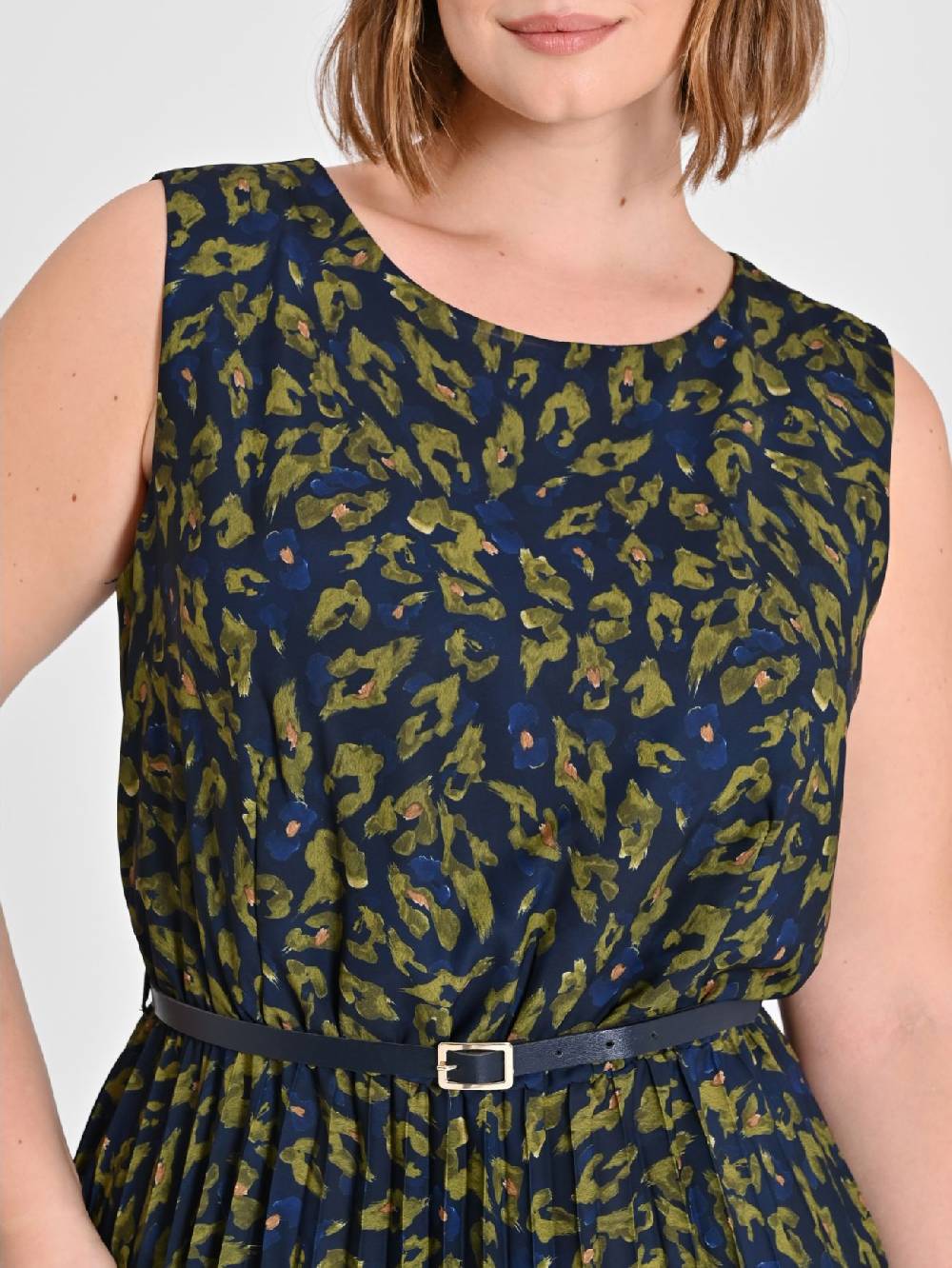 Rinascimento Abito Curvy stampa Animalier Promozione Limitata