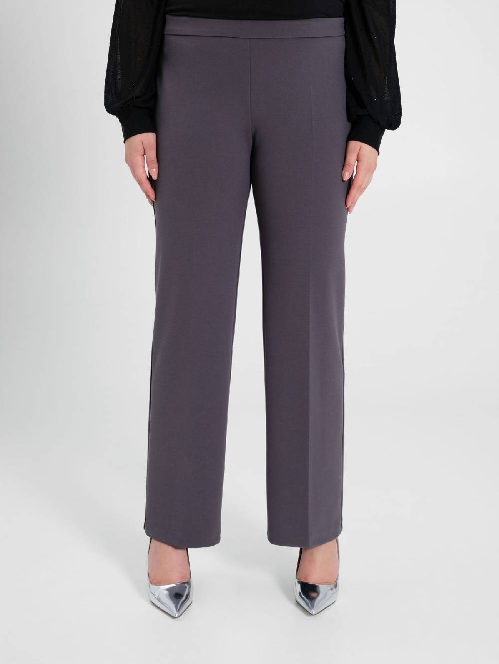 Rinascimento Pantaloni Curvy Grigio Scuro Affare Del Giorno