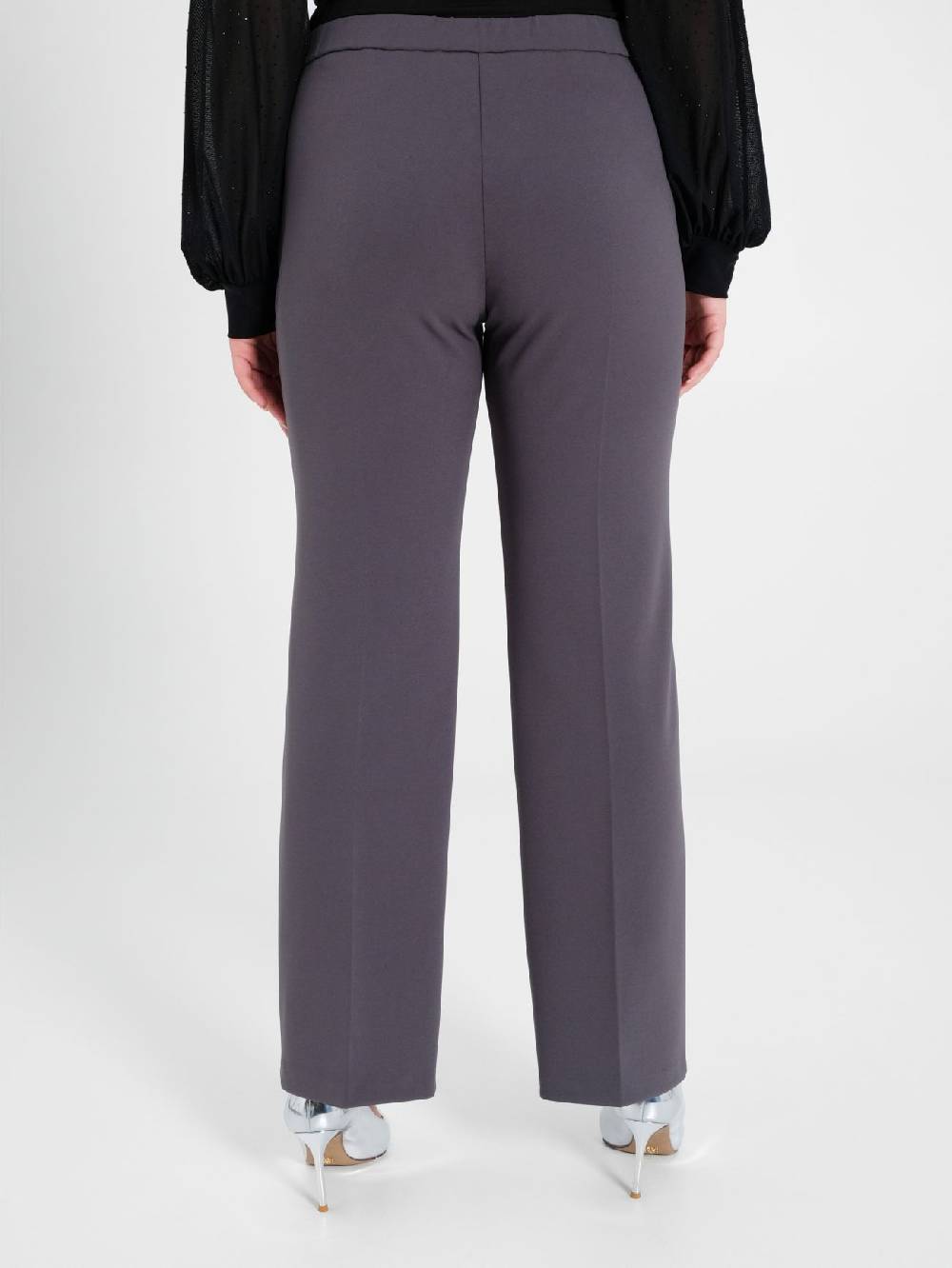 Rinascimento Pantaloni Curvy Grigio Scuro Affare Del Giorno