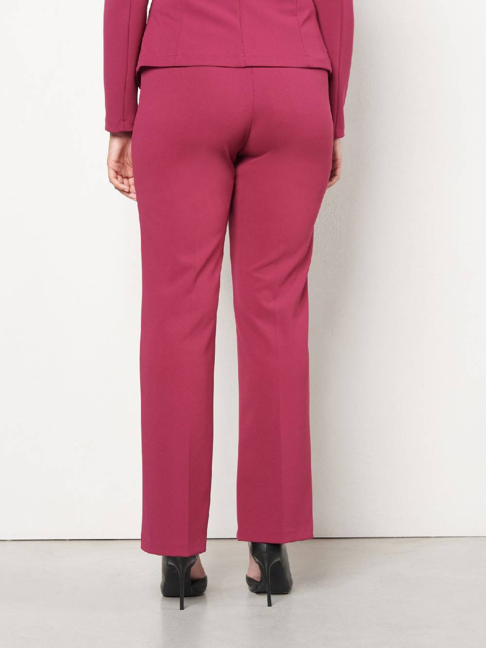 Rinascimento Pantaloni Curvy Bordeaux Novità