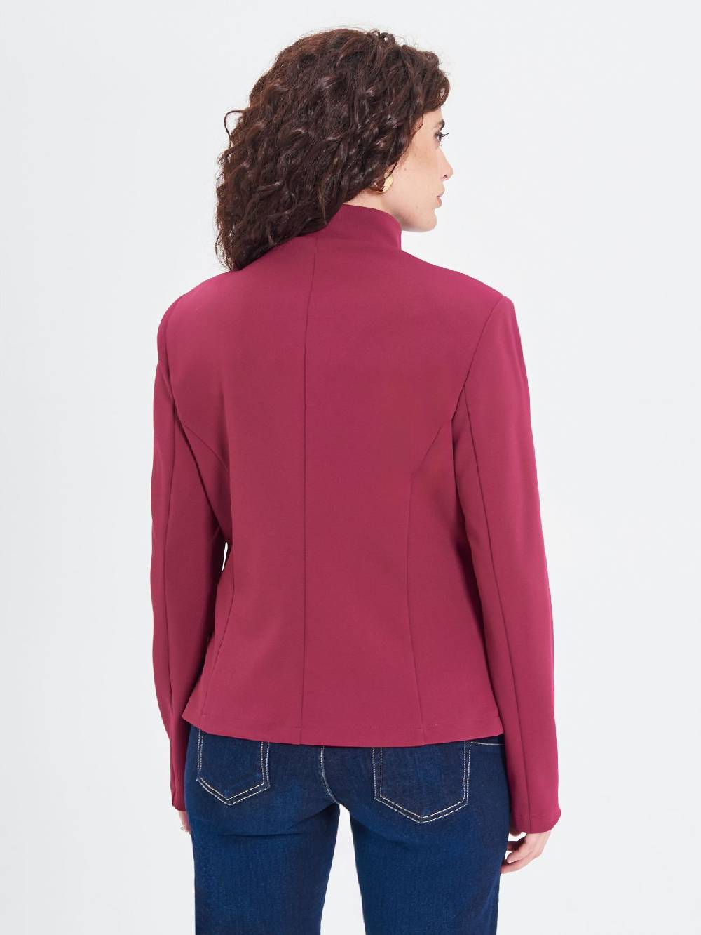 Rinascimento Giacca Curvy Bordeaux Hotsell