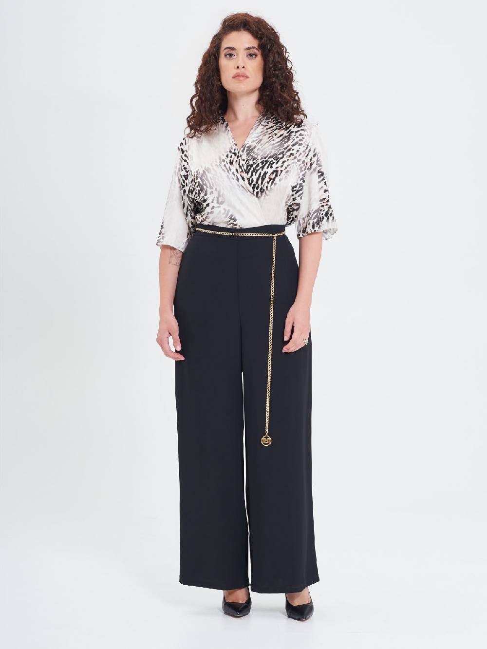 Rinascimento Tuta Curvy Palazzo Animalier Offerta Pasqua