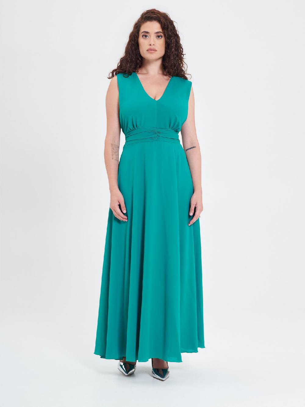 Rinascimento Abito Curvy Lungo Offerta Anniversario