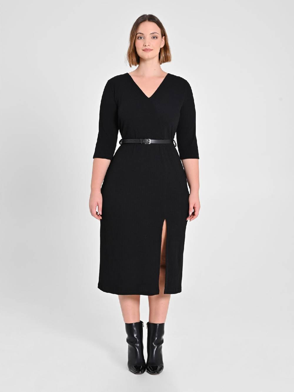 Rinascimento Tubino Curvy in Tessuto Soft Online Outlet