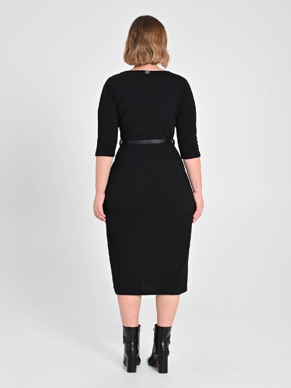 Rinascimento Tubino Curvy in Tessuto Soft Online Outlet
