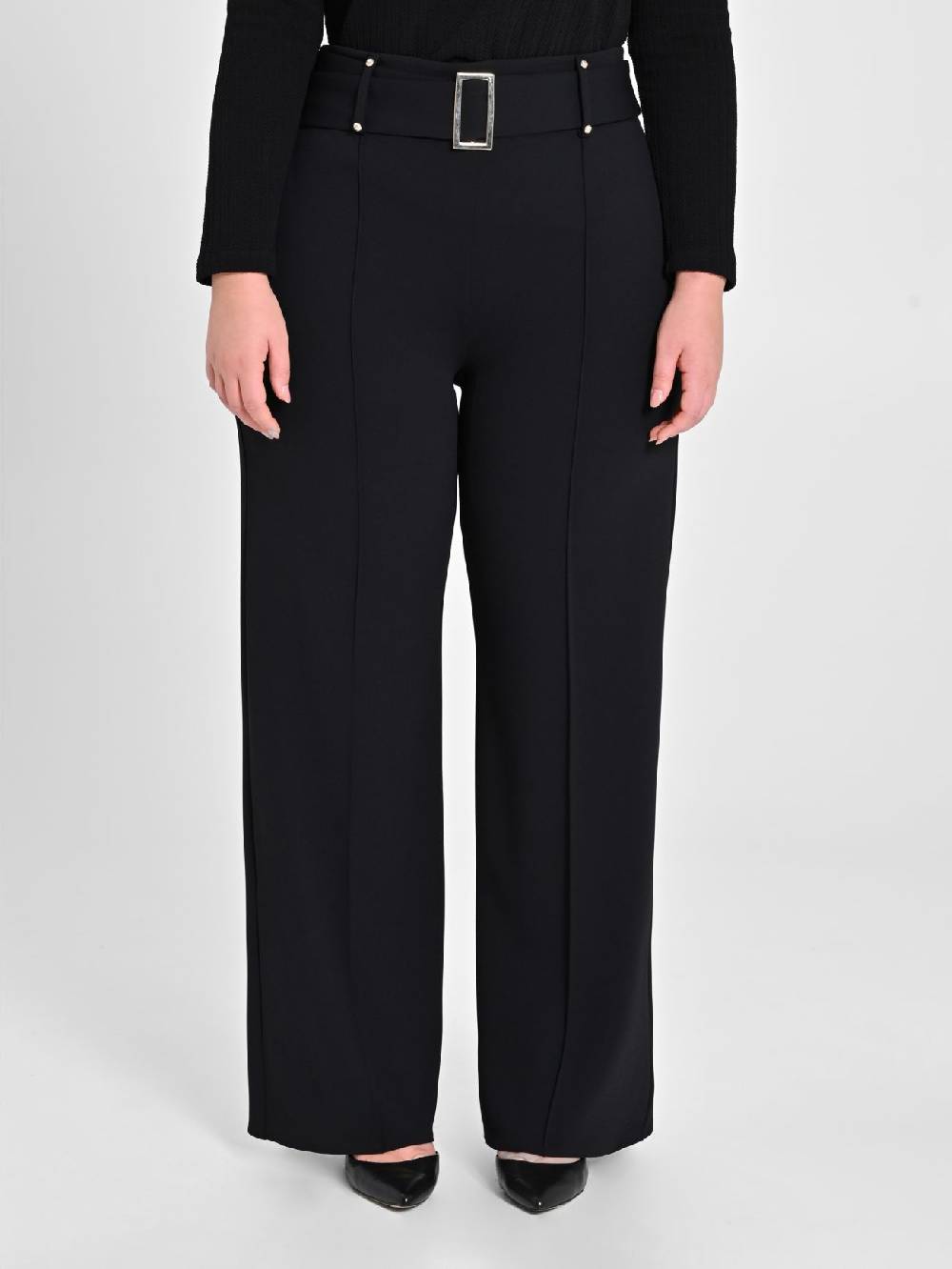 Rinascimento Pantaloni Curvy Neri Offerte esclusive