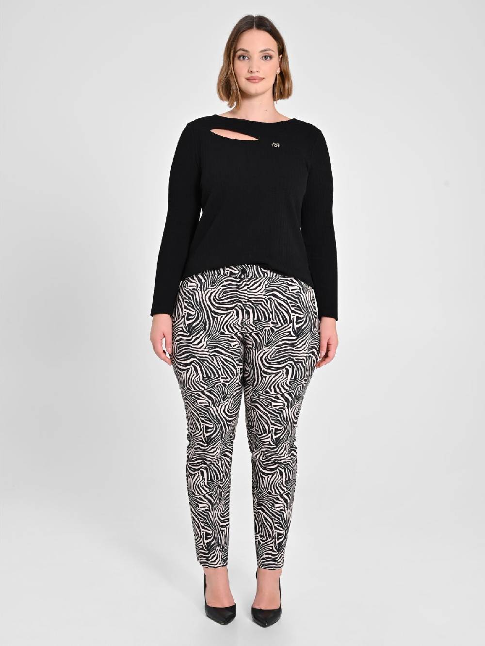 Rinascimento Pantaloni Curvy Jungle Lightning offer