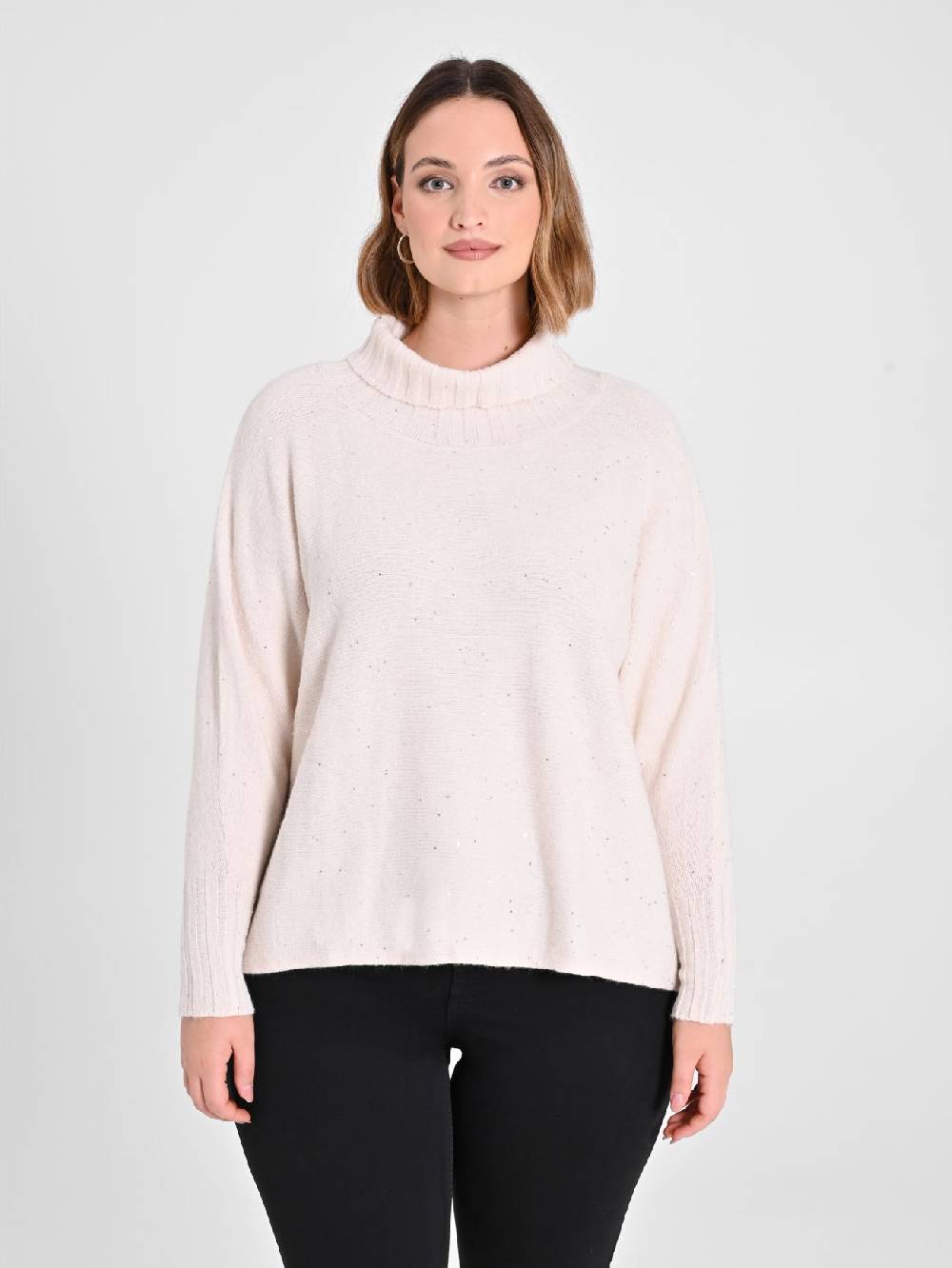 Rinascimento Maglia Curvy Beige Nuovi prodotti