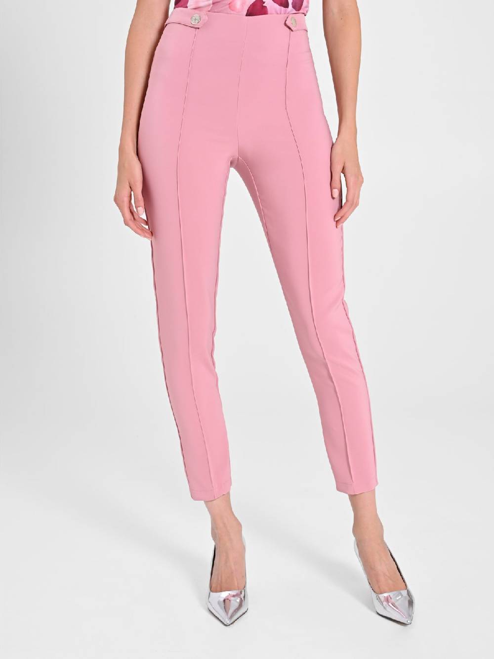 Rinascimento Pantaloni con Pattine Rosa Antico ACQUISTA ORA