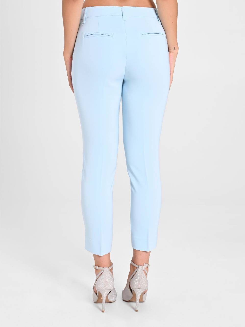Rinascimento Pantaloni Skinny Azzurri Only for today
