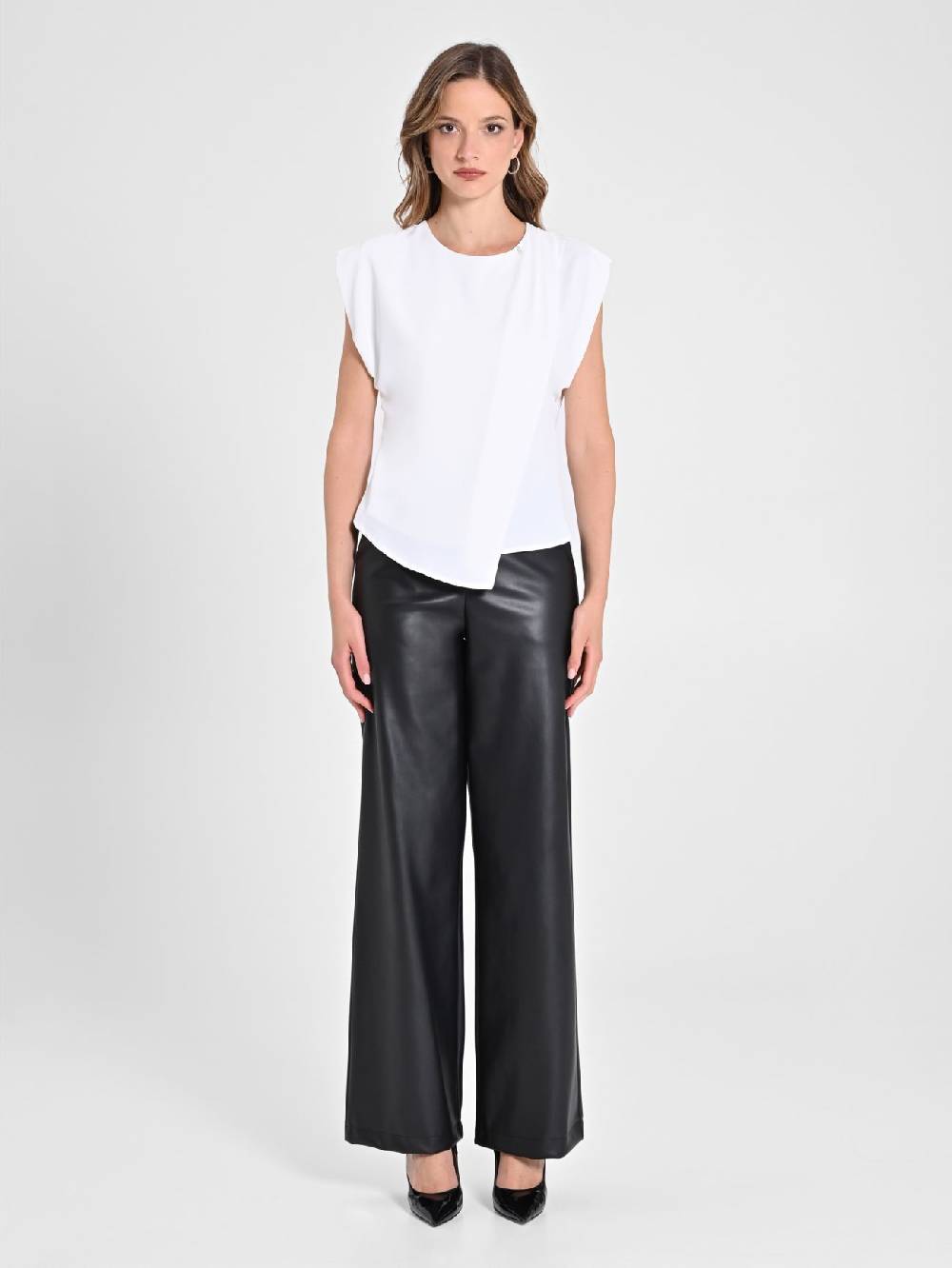 Rinascimento Blusa scatoletta Bianca 50% di sconto con spedizione gratuita