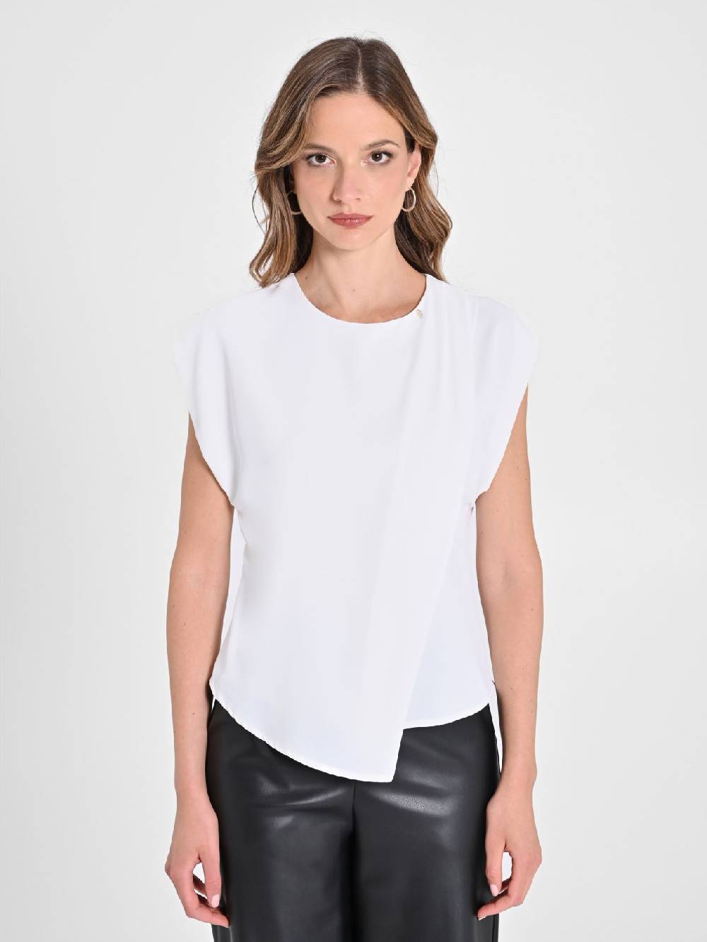 Rinascimento Blusa scatoletta Bianca 50% di sconto con spedizione gratuita