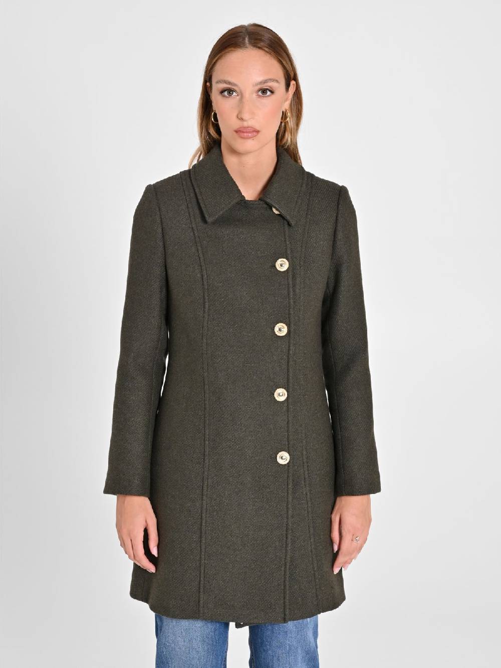 Rinascimento Cappotto Verde Muschio Esporta salva