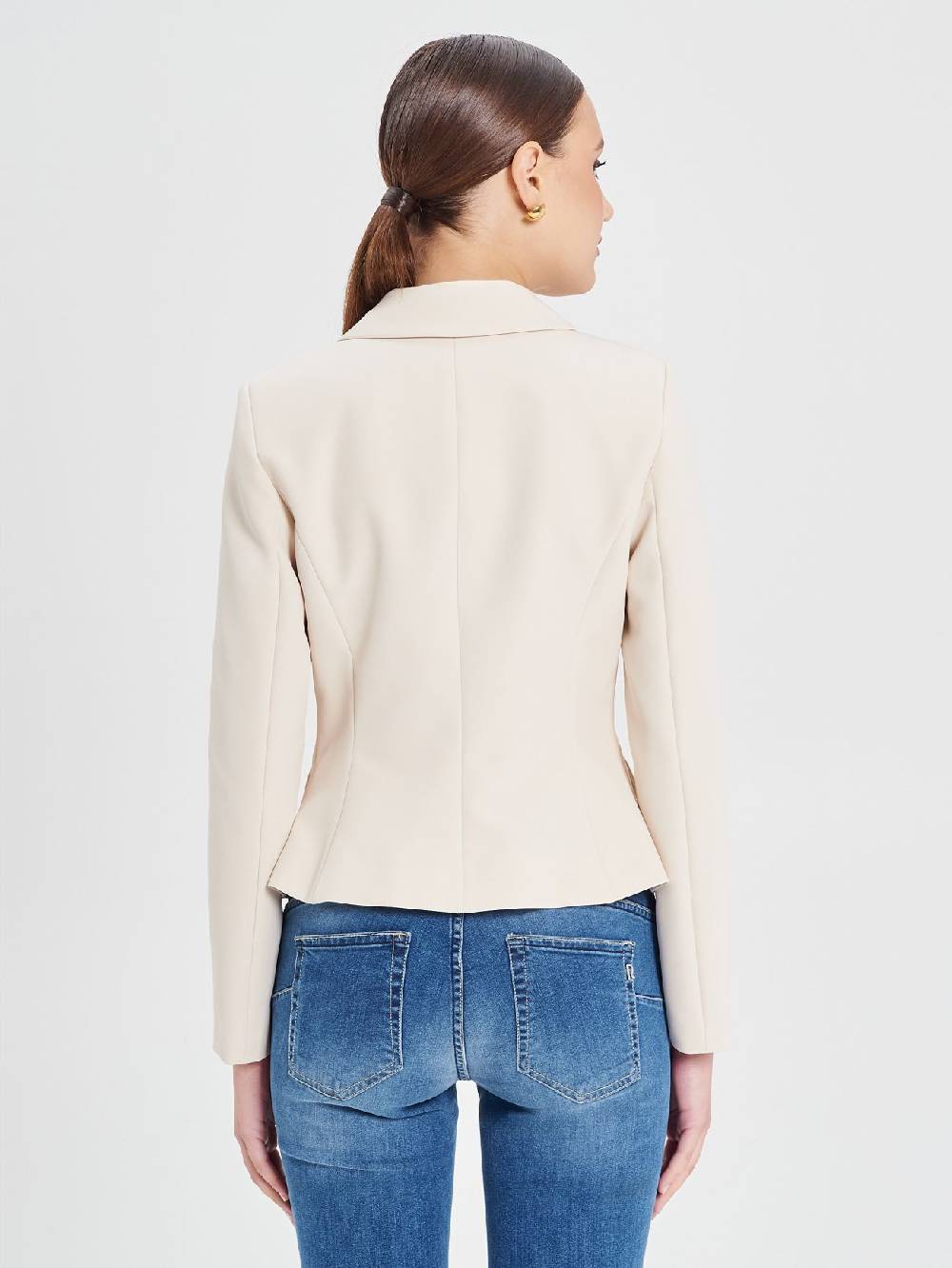 Rinascimento Giacca Doppiopetto Beige Donna Italia