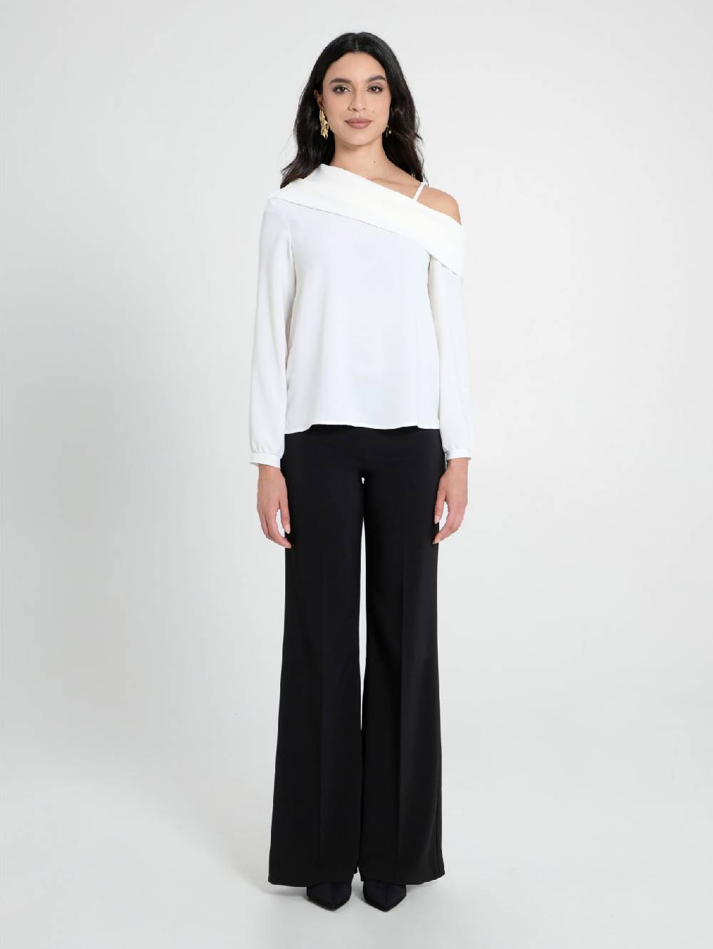 Rinascimento Blusa in Raso Opaco Offerta