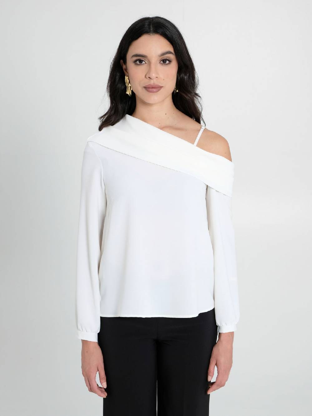 Rinascimento Blusa in Raso Opaco Offerta