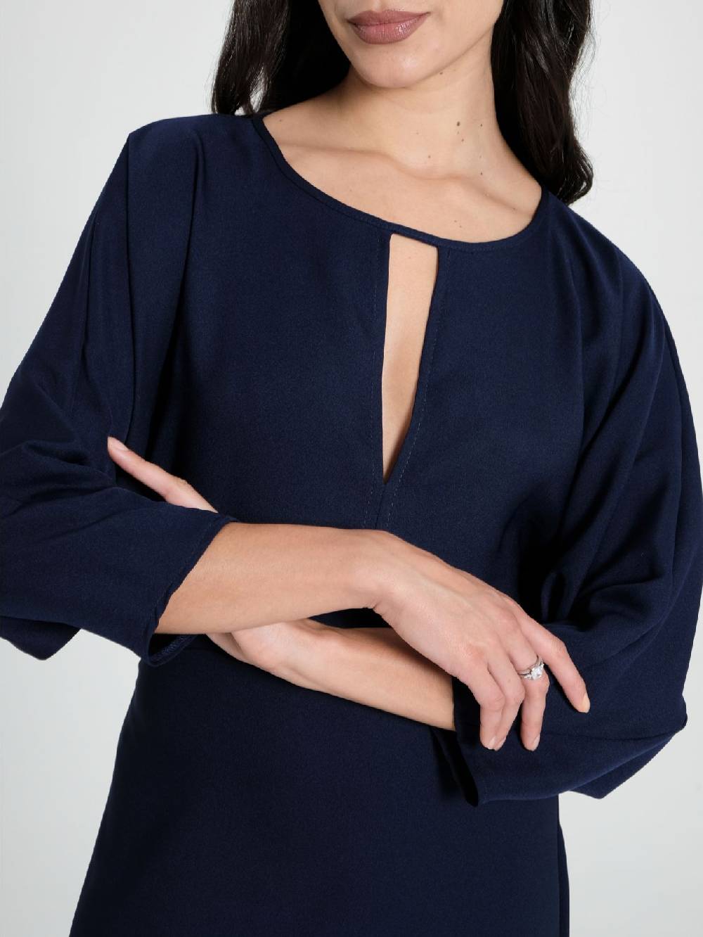 Rinascimento Abito Midi con Maniche Kimono In Vendita