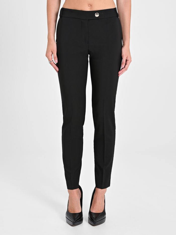 Rinascimento Pantaloni Slim in Tessuto Tecnico Negozio online di fabbrica