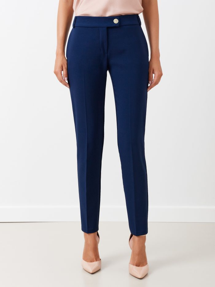 Rinascimento Pantaloni Slim in Tessuto Tecnico Flash Sale
