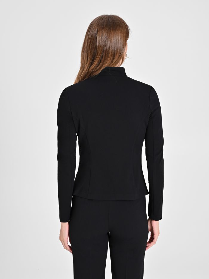 Rinascimento Giacca zip in scuba crèpe Donna Offerta esclusiva