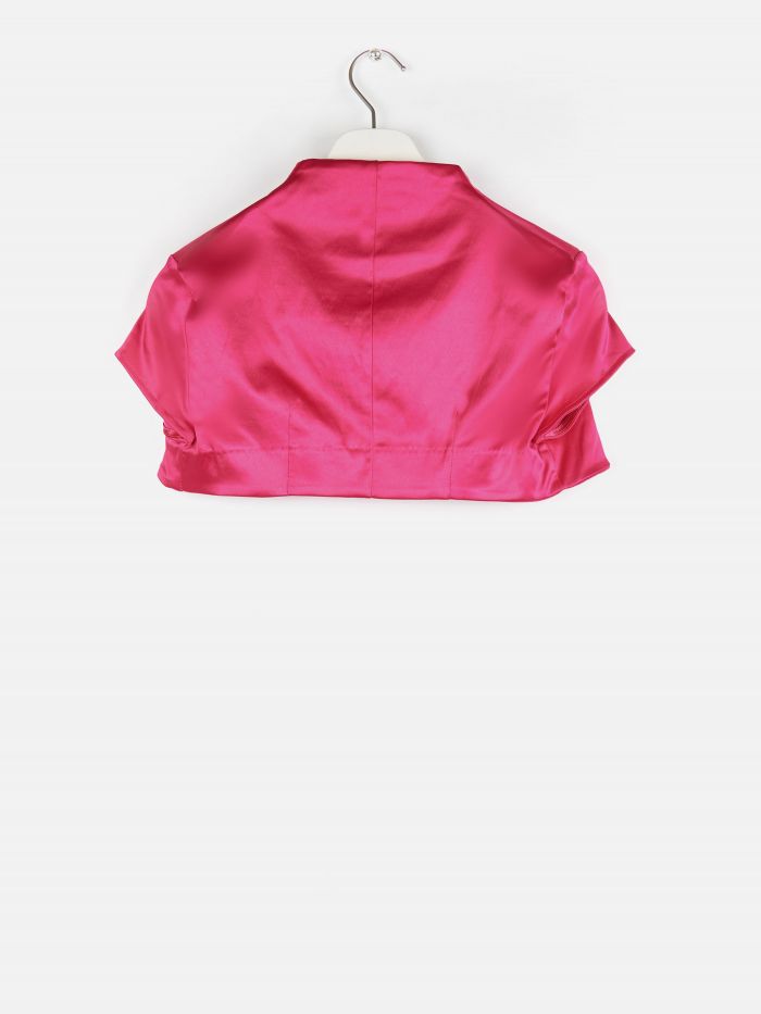 Rinascimento Coprispalle Basic in Satin Offerta migliore