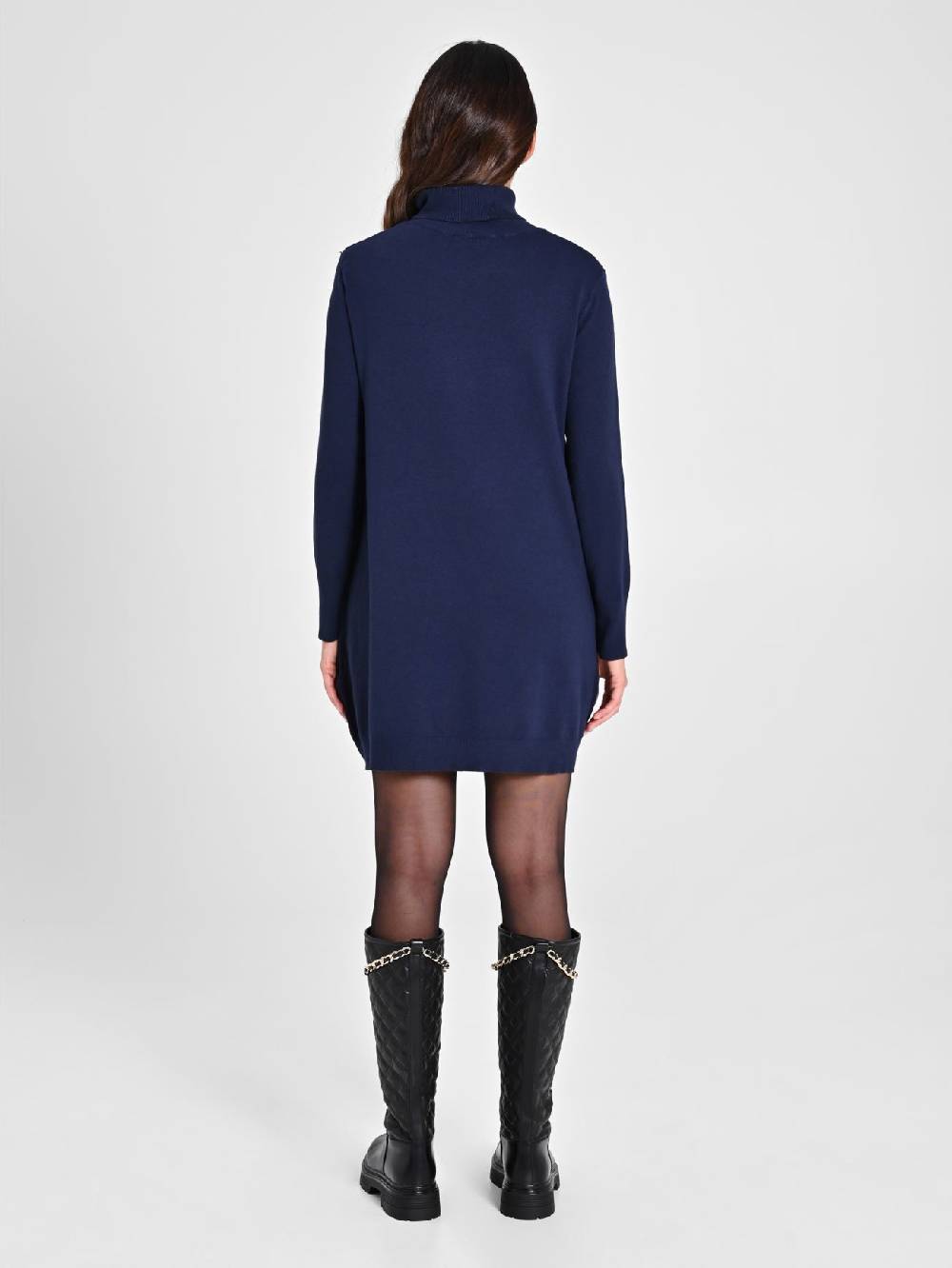 Rinascimento Abito Blu Navy in Maglia Ecotec® Donna Comprane uno, ottenene uno gratis