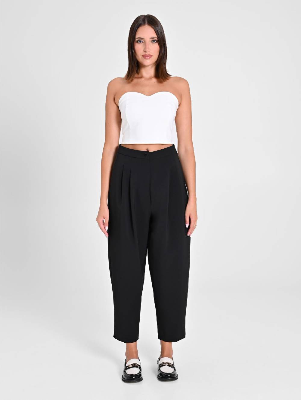Rinascimento Pantaloni Ampi Neri Super Saving Price