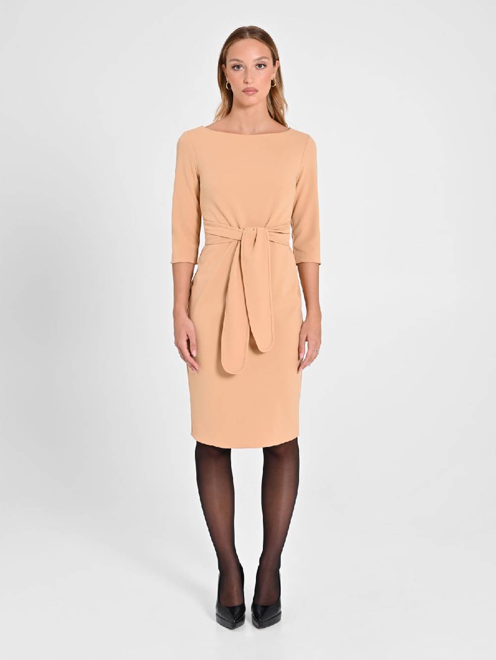 Rinascimento Tubino Beige Nastri Ultimi tre giorni