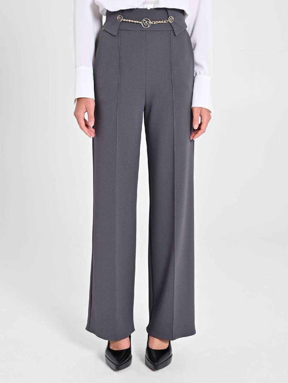Rinascimento Pantaloni Grigi Chains Ultimo giorno