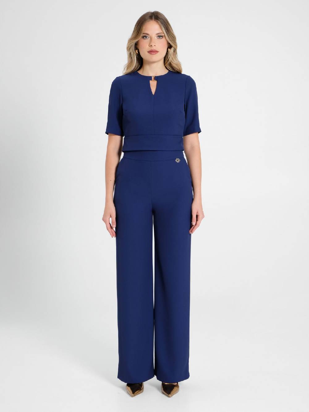 Rinascimento Pantaloni con Fibbie Officina