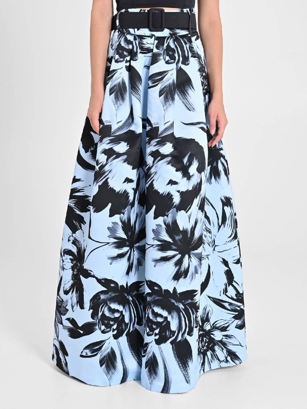 Rinascimento Maxi Gonna in Duchesse stampa Floreale Offerte