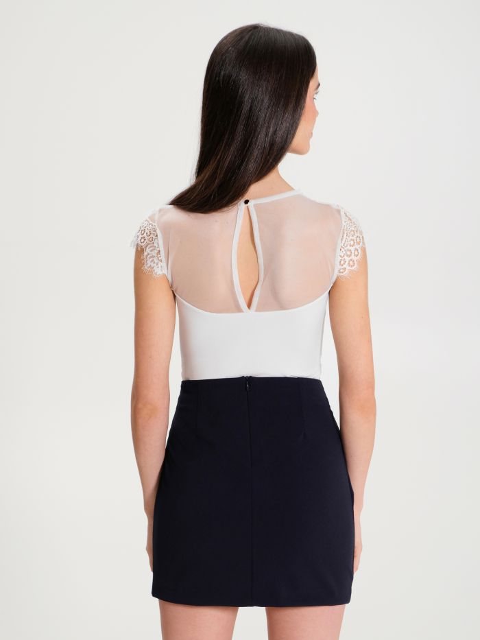 Rinascimento Top Body in Pizzo Vendite Flash
