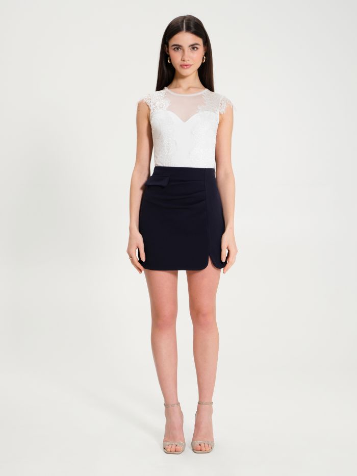 Rinascimento Top Body in Pizzo In Saldo