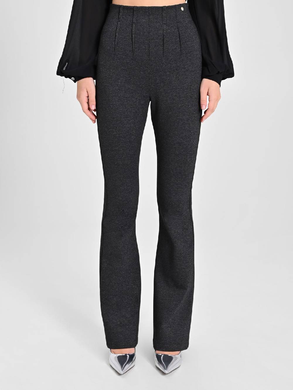 Rinascimento Pantaloni in Punto Milano Melange Negozio online di fabbrica