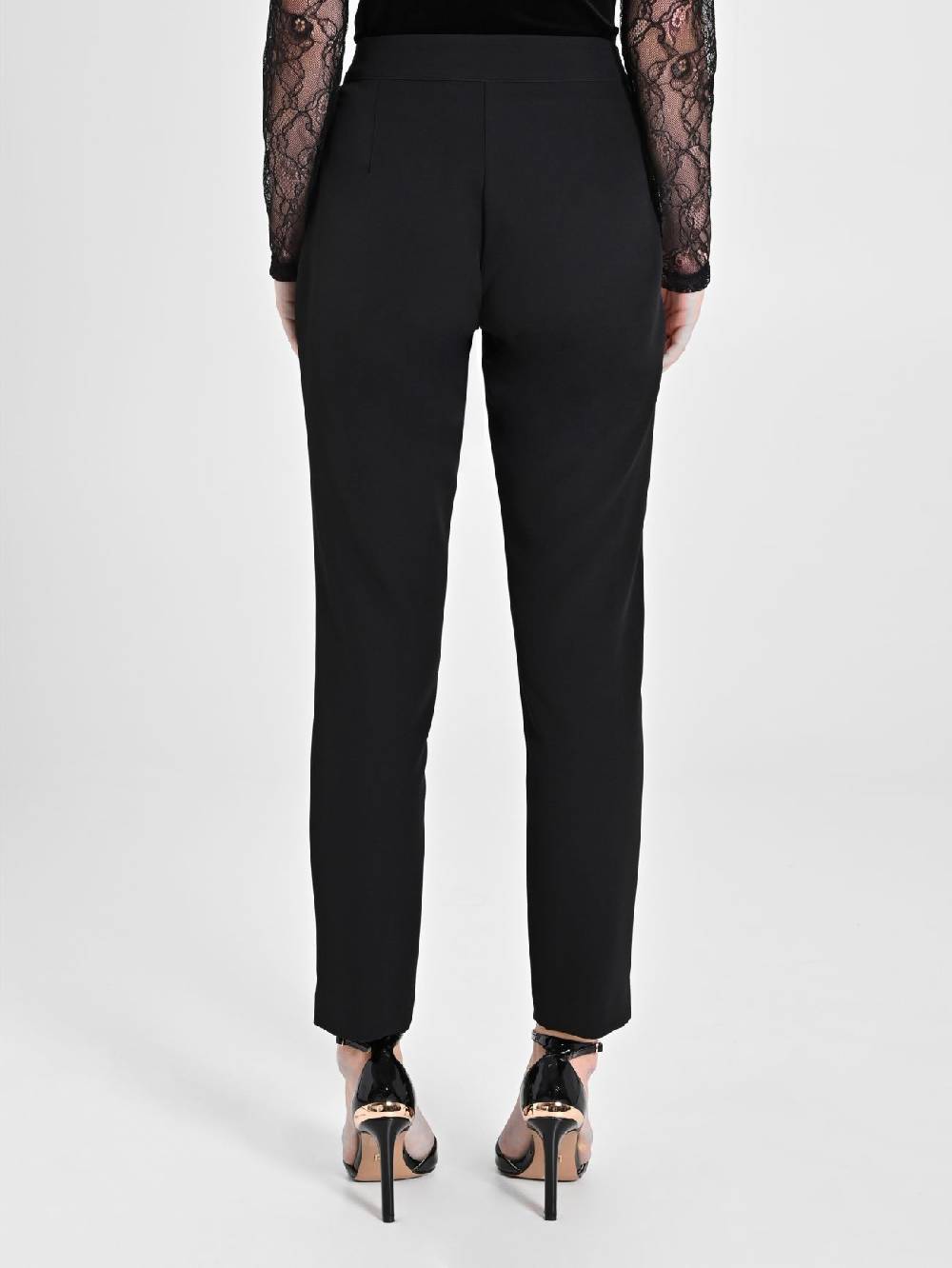 Rinascimento Pantaloni con inserto Pizzo & Velluto Prezzo di fabbrica