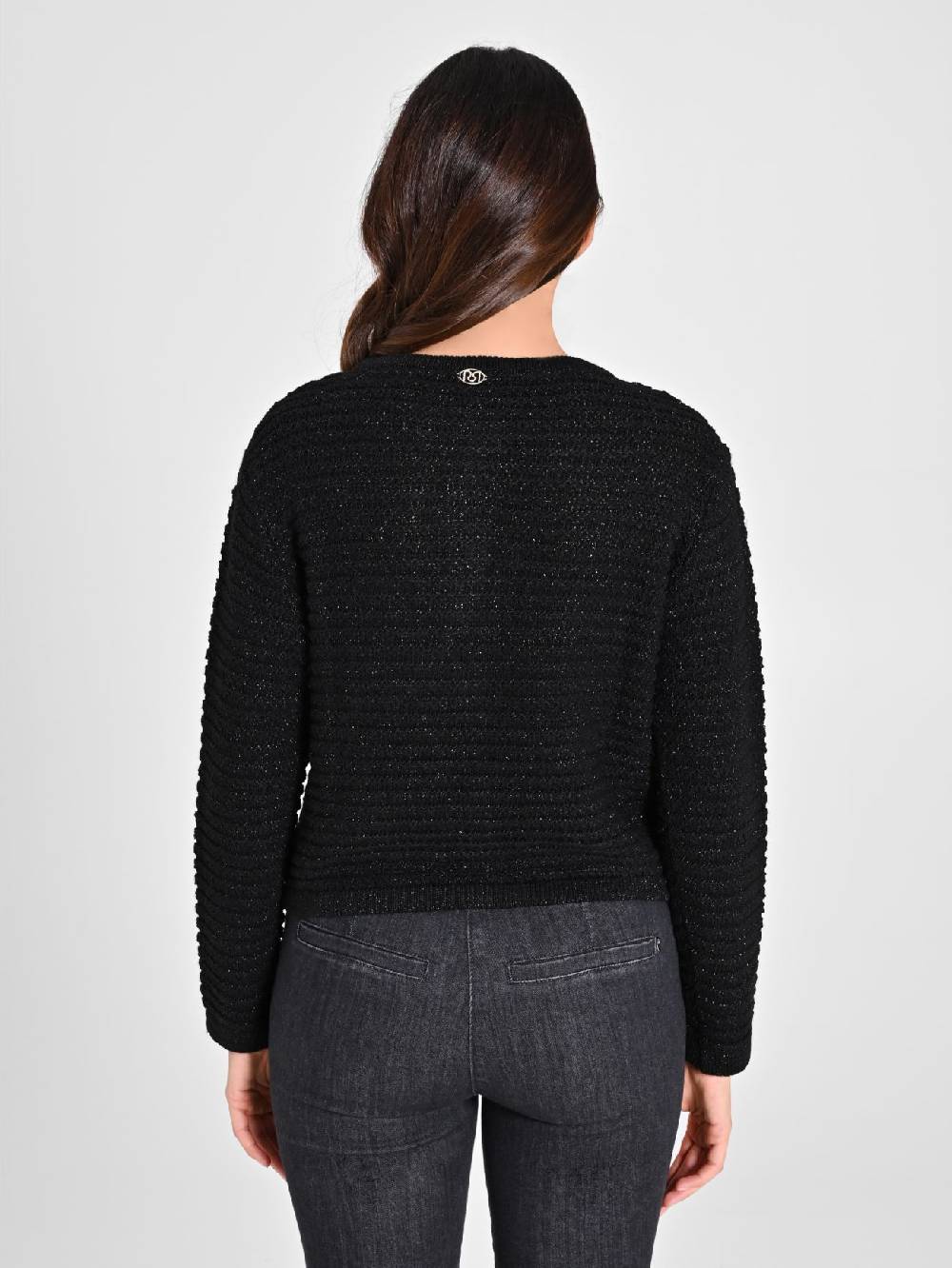 Rinascimento Cardigan Lurex Argento Flash Sale