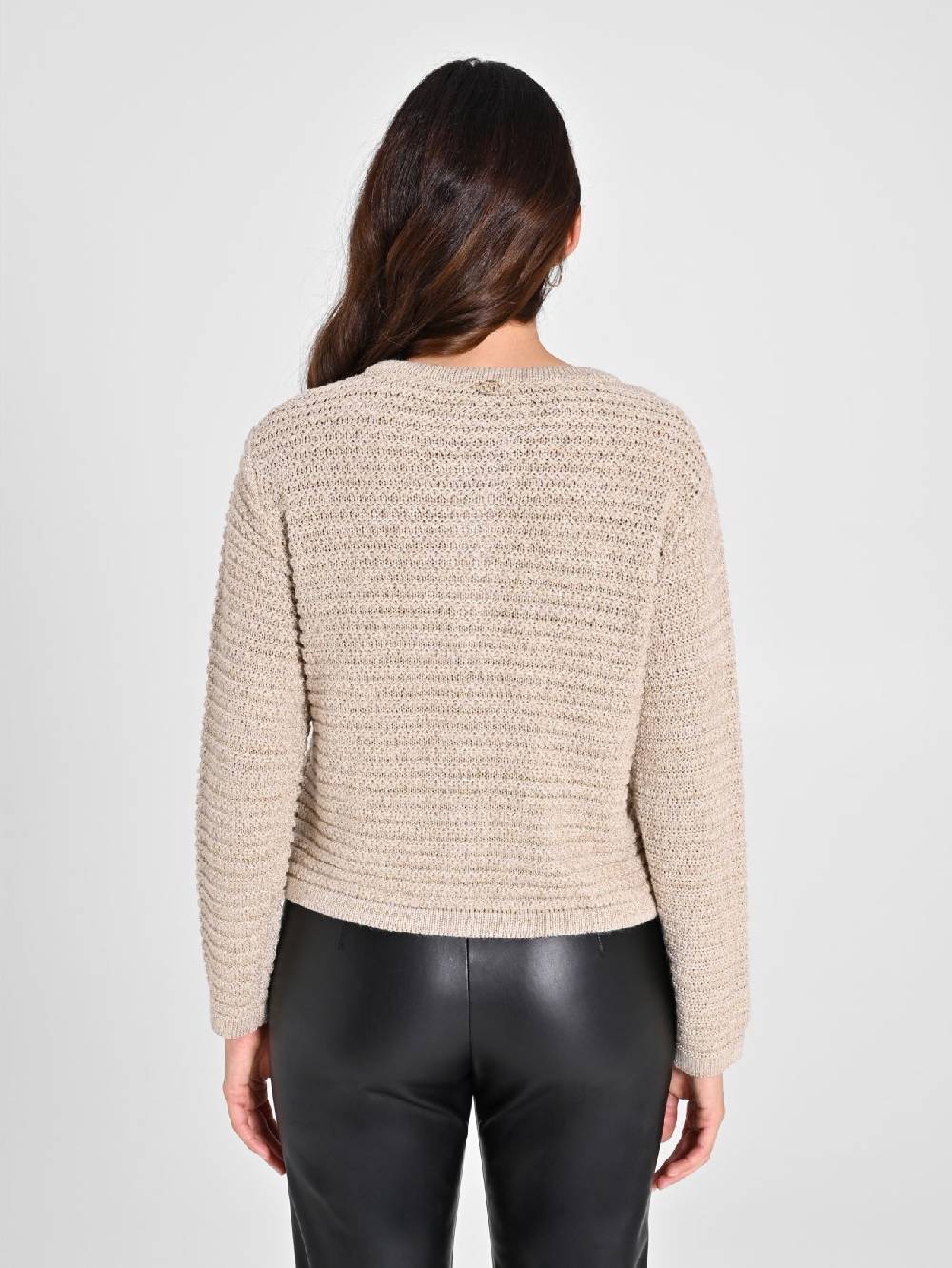 Rinascimento Cardigan Lurex Oro Offerta natalizia