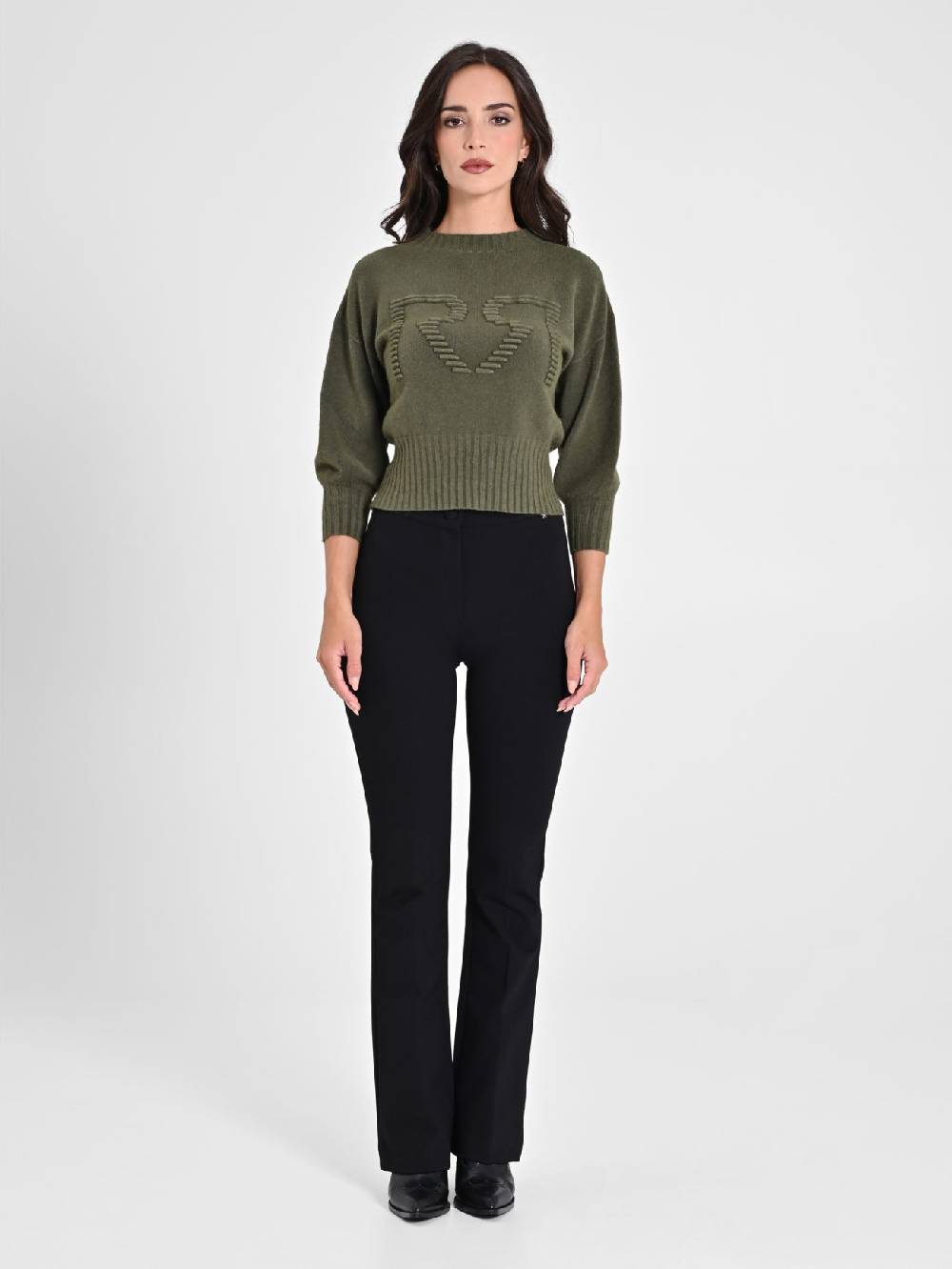 Rinascimento Maglione RR Verde Muschio Offerta migliore