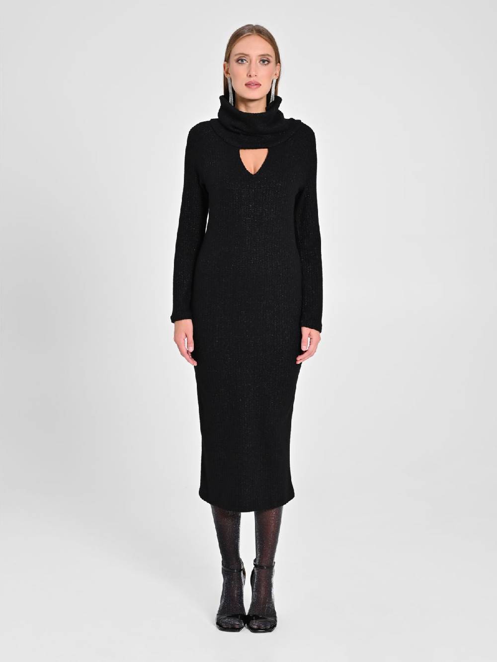 Rinascimento Abito Lurex Nero ACQUISTA ORA