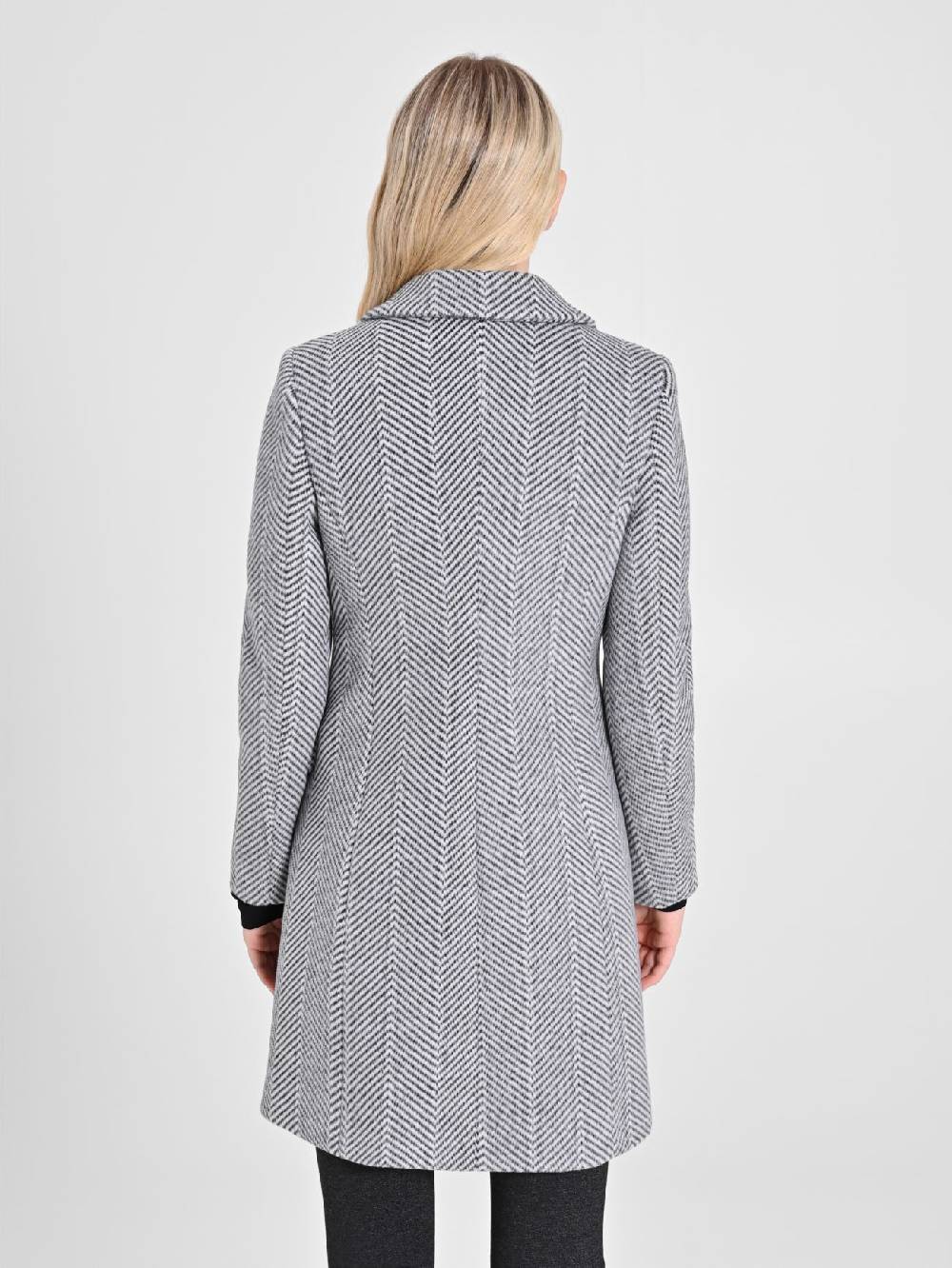 Rinascimento Cappotto Grigio Spinato Ultimi due giorni